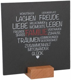 Cover Schiefertafel - Familie, Zuhause, Leben