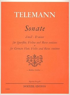 Cover Sonate d-Moll für Flöte (Violine), Violine und Bc
