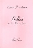 Ballad for pan flute and piano Ballad for pan flute and piano