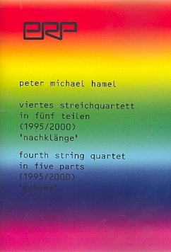 Cover Streichquartett Nr.4 für 2 Violinen, Viola und Violoncello Partitur