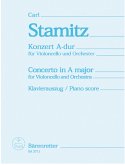 Konzert A-Dur für Violoncello und Orchester für Violoncello und Klavier