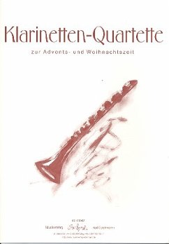 Cover Klarinetten-Quartette zur Advents- und Weihnachtszeit für 4 Klarinetten