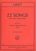 22 Songs vol.1 (Songs in French and Italian) for low voice and piano 22 Songs vol.1 (Songs in French and Italian) for low voice and piano