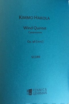 Compressions op.96 for 5 wind instruments score