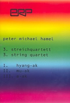 Cover Streichquartett Nr.3 für 2 Violinen, Viola und Violoncello Partitur