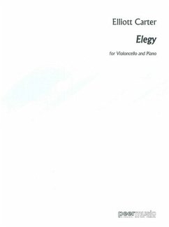 Cover Elegy for violoncello and piano