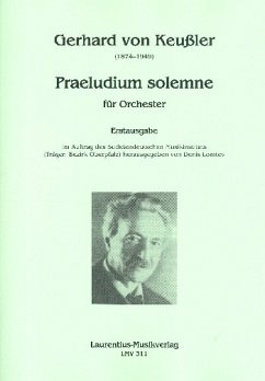 Praeludium solemne für Orchester Partitur