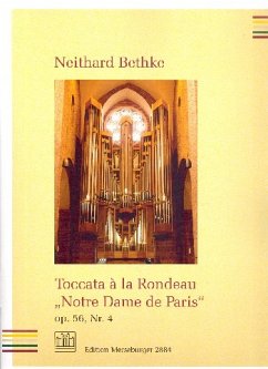 Cover Toccata ŕ la rondeau Notre Dame de Paris op.56,4 für Orgel