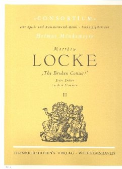 Cover The broken Consort Band 2 6 Suiten für 2 Violinen und Violoncello, Partitur