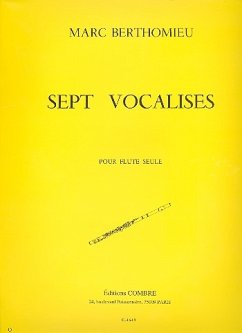 7 vocalises pour flűte seule