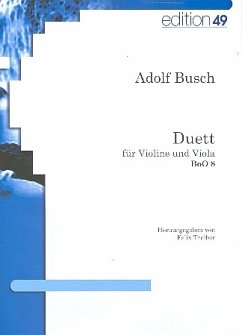 Duett BoO8 für Violine und Viola Partitur und Stimmen