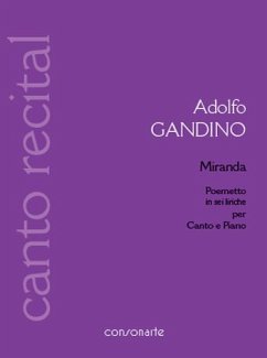 Cover Miranda per canto e pianoforte partitura