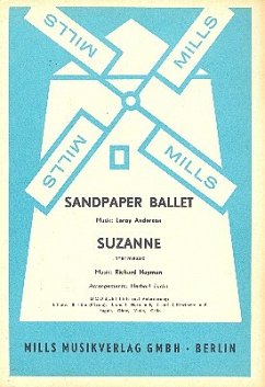 Cover Sandpaper Ballet und Suzanne: für Salonorchester