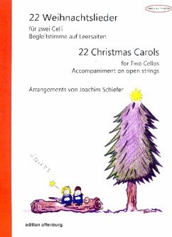 Cover 22 Weihnachtslieder für 2 Violoncelli Spielpartitur