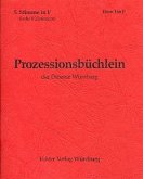 Prozessionsbüchlein der Diözese Würzburg zum alten GL für Bläser 5. Stimme in F (Horn 1)