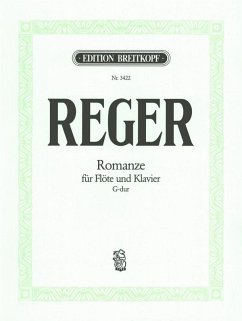 Cover Romanze G-Dur für Flöte und Klavier
