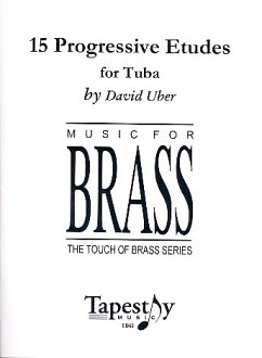 Cover 15 Progressive Etudes for tuba