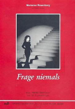 Cover Frage niemals: Einzelausgabe Gesang und Klavier