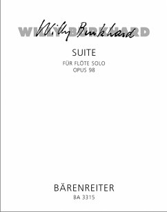 Cover Suite op.98 für Flöte solo
