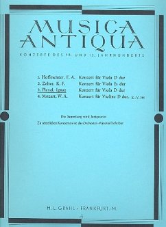 Cover Konzert D-Dur op.31 für Viola und Orchester für Viola und Klavier