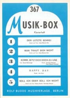 Cover Musik Box 367 Klavierheft