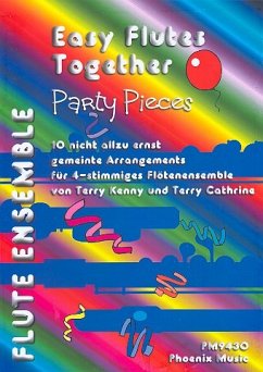 Cover Party Pieces 10 Stücke für 4 Föten ( Ensemble ) Partitur und Stimmen
