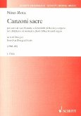Canzoni sacre für Frauenchor (Kinderchor) und Orgel Partitur (it)