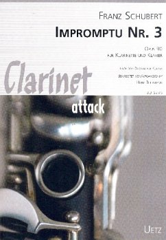 Cover Impromptu op.90,3 für Klarinette und Klavier