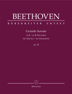 Cover Grande Sonate für Klavier B-Dur op. 22