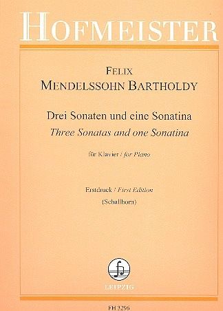 3 Sonaten und eine Sonatina für Klavier