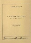 J'ai revé de vous pour clarinette