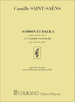 Cover Mon coeur s'ouvre a ta voix cantabile, extrait du duo pour mezzosoprano et piano (fr/dt)