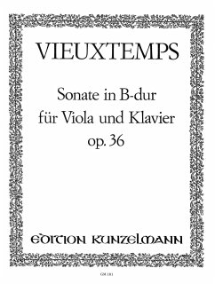 Cover Sonate B-Dur op.36 für Viola und Klavier