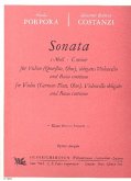 Sonata c-Moll für Violine, obligates Violoncello und Bc Partitur und Stimmen Sonata c-Moll für Violine, obligates Violoncello und Bc Partitur und Stimmen