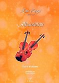 Albumblatt für 2 Violinen Partitur und Stimme