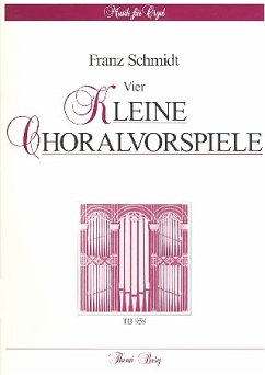 Cover 4 kleine Choralvorspiele für Orgel