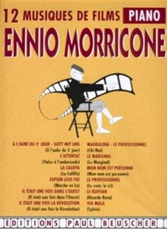 Cover 12 musiques de films pour piano