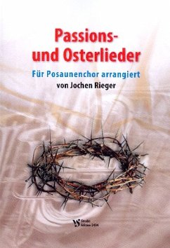 Cover Passions- und Osterlieder für Posaunenchor Spielpartitur