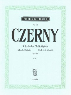 Cover Schule der Geläufigkeit op.299 Band 1 für Klavier