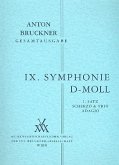 Sinfonie d-Moll Nr.9 in der Originalfassung von 1894 für Orchester Studienpartitur