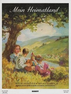 Cover Mein Heimatland Die schönsten Volks-, Wander-, Trink- und Scherzlieder Violine