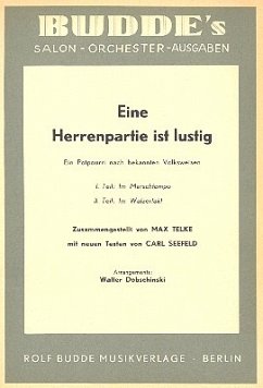 Cover Eine Herrenpartie ist lustig: für Salonorchester