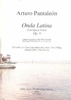 Onda latina op.9 für Orchester Partitur