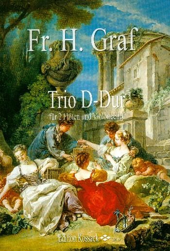Trio D-Dur für 2 Flöten und Violoncello Partitur und Stimmen Trio D-Dur für 2 Flöten und Violoncello Partitur und Stimmen