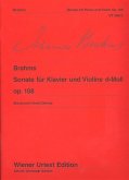 Sonate d-Moll op.108 für Violine und Klavier