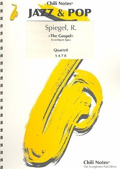 Cover The Gospel für Saxophon Quartett (SATB) Partitur und Stimmen