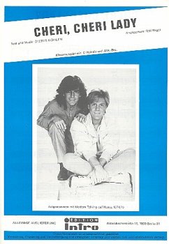 Cheri, cheri Lady: Einzelausgabe Gesang und Klavier Cheri, cheri Lady: Einzelausgabe Gesang und Klavier