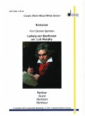Romanze für 5 Klarinetten Partitur und Stimmen