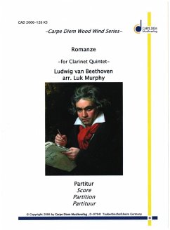 Cover Romanze für 5 Klarinetten Partitur und Stimmen