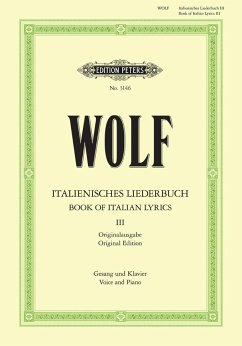 Italienisches Liederbuch Band 3 für Singstimme und Klavier (dt/en)